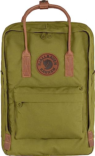 Fjallraven 23803-631 Kånken nr. 2 laptop 15 sportryggsäck unisex lövverk grön storlek en storlek, Lövverk grön, En storlek, Sport