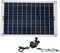 Kit Pompa Acqua Solare, Yctze Kit Pompa Acqua Solare Ad Alta Efficienza 50W Potenza 12V Basso Rumore per Giardini Vasche per Pesci Bagno per Uccelli