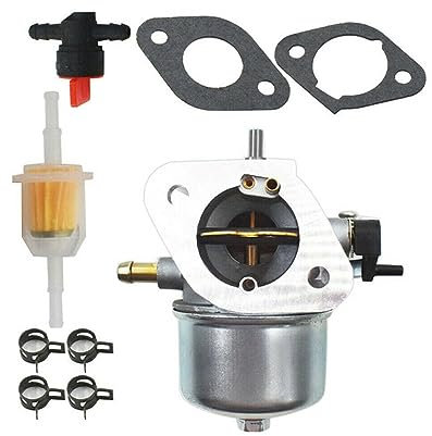 CRRYUQWWM Carburateur Carburateur pour Moteur pour Kawasaki FH430V FS481V 15003-7047 15003-7061 Tondeuse À Gazon