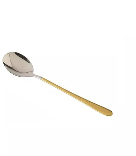 RUNZE765Z Cucchiai Cucchiaio in Acciaio Inossidabile 304 Cucchiaio da zuppa for mescolare Il Riso for Uso Domestico di bell'aspetto Cucchiai da Cucina(Gold)