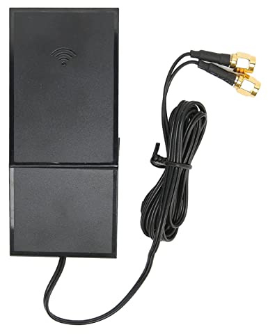 Ouitble Antena inalámbrica para computadora Antena Universal de Doble Banda WiFi giratoria Plegable RP SMA con Orificio Interior Antena de Alta Ganancia para enrutador portátil PC