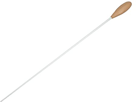 RiToEasysports Bastón de Director, Bastón de Dirección Profesional de Madera de Peral para Directores, Profesores, Estudiantes, Coro