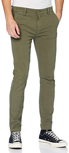 Levi's herr Trousers Xx Chino Slim Ii, Bunker Olive Shady Gd B, 32W / 34L
