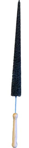 Quailitas Soft Radiator Brush - 70 cm, Wood Handle, Compact Design, Radiator Soft Hair Bristle Brush | Cleaning Accessories and Tools
