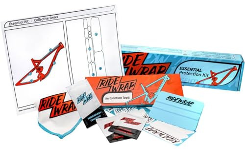 RIDE WRAP Protector CUADRO Essential Protection - Frame KIT Brillo