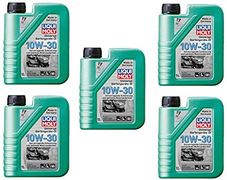 ILODA 5X Original Liqui Moly 1L Universal Gartengeräte-Öl 10W-30 Universalöl 1273