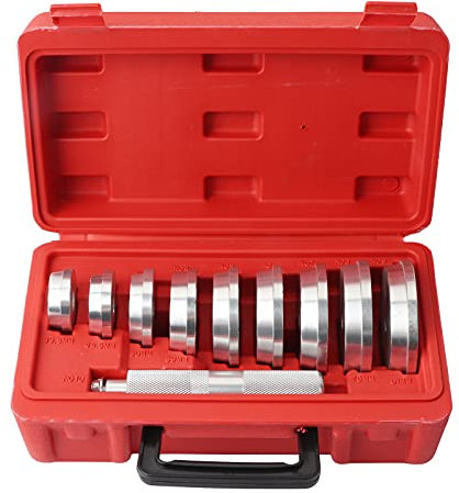 Radlager-Werkzeugsatz, 10-teiliges professionelles Rad-Aluminium-Lagerring-Dichtungs-Treiber-Set Garagenwerkzeug