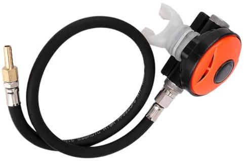 Agatige Atemregler, Tauchschnorchel 2. Stufe Atemregler Explorer mit Mundstück Tauchausrüstung Zubehör für Tauchen Schnorcheln Unterwasser