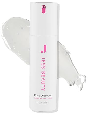 JESS BEAUTY | Gel Fuktkräm efter träning | Djup återfuktande ansiktsgel med Centella Asiatica, Niacinamid och grönt te | Lugnar rodnad, reparerar hudbarriär och ökar glöd | koreansk hudvård 30 ml