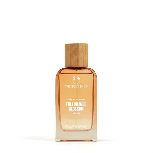 THE BODY SHOP FULL ORANGE BLOSSOM VEGAN EAU DE PARFUME 75 ML - Fresh, citrus, floral fragrance, notes of bergamot, orange blossom, neroli and vetiver