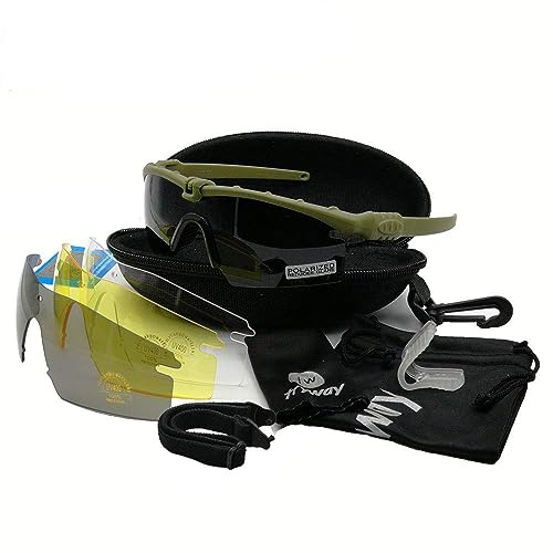 Lunettes tactiles Professionnelles Ballistic M 3.0 Lunettes de grappe Militaire UV400 Lunettes de l'armée Airsoft Tir Gafas Sports de Plein air Polarisés Randonné Cyclisme Paintball Lunettes