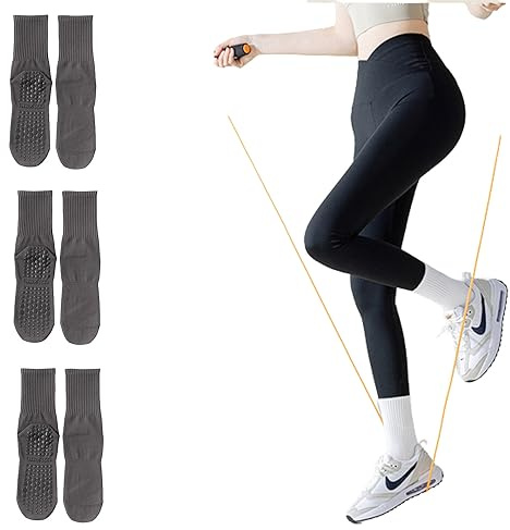 QQLADY Joniska elastiska kroppsformande strumpor, pulsnät strumpor, sportstrumpor för kvinnor