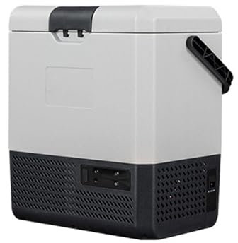 HHCTEBEC Car Refrigerator, Portable Freezer Compressor Cooler 15Liter Capacity Electric Coolers with 12V/24V DC & 220V AC for Car, RV, Truck, Van, Boat Camping, Travel, Fishing Outdoor,8L