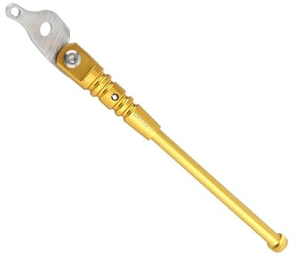 MAYANGYANG FahrradstäNder Ständer Aluminiumlegierung Faltrad Ständer Schwarz Rot Silber Gold Fahrrad StäNder(Gold)