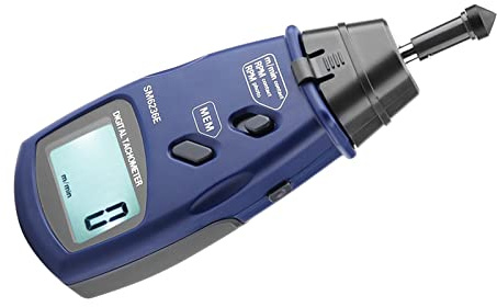 Focket Digital LCD -varvräknare, 5 Siffror 18mm Skärm med Fotoelektriska Tillbehör för Trådmätning, Auto Minvärde Lagring