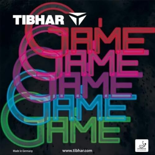 Tibhar Game - Rivestimento per ping pong (blu, 2,0 mm)