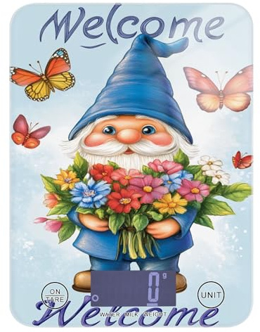 Bilancia da cucina impermeabile, 5 kg/5 g, blu, con 4 unità per dieta e cottura cheto (batterie non incluse) pesa digitale para alimentos