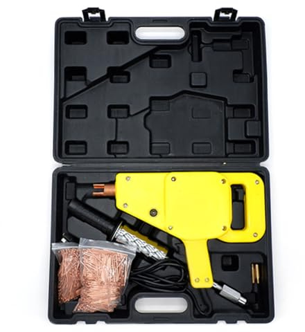 Nicvrea Kit de Débosselage pour Carrosserie, 2000 W, Soudeuse par Points, Pistolet de Débosselage pour Réparation Automobile A