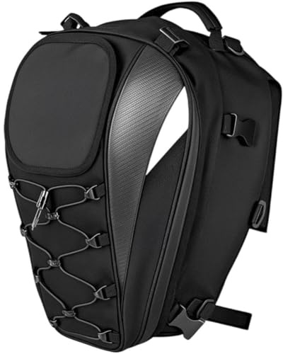 Tsffae Motorrad-hecktasche, Helmtasche, Rucksack Für Rücksitze, wasserdichte Gepäcktasche Für Helm, Kleidung Und Andere Gegenstände