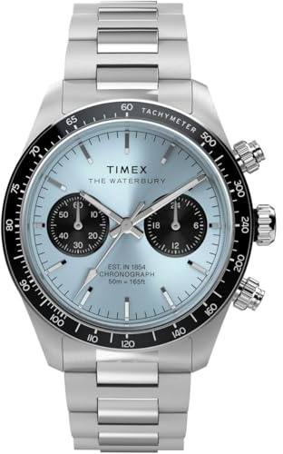 Timex Herren Chronograph Armbanduhr Waterbury Heritage