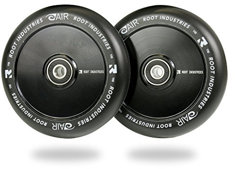 Centrano Centrano Root Root Unisex – Erwachsene Air Stunt Kompletträder, Schwarz, 110mm Root Root Unisex – Erwachsene Air Stunt Kompletträder, Schwarz, 110mm