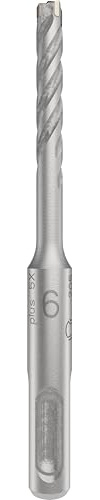 Bosch 1x PRO SDS plus-5X Hammer Drill Bit | for Reinforced concrete, Concrete, Ø 6,00 mm, Professional Accessory Rotary Hammer