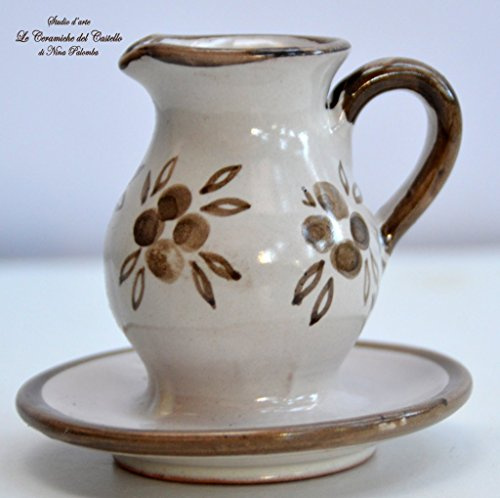 Portacandela Bugia piccola Handmade Le Ceramiche del Castello Idea Bomboniera