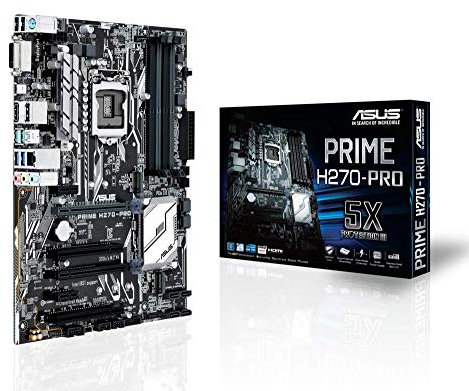 Asus Prime H270-Pro Gaming Mainboard Sockel 1151 (ATX, Intel H270, Kabylake, 4x DDR4-Speicher, USB 3.0, M.2 Schnittstelle)