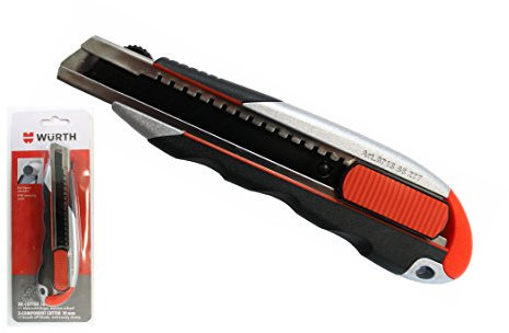 Würth 71566277 taglierino professionale, Schwarz-rot,