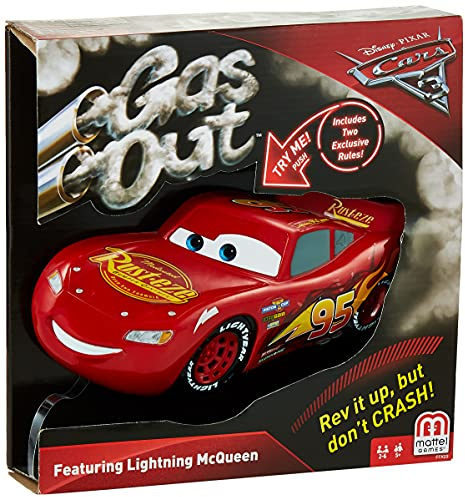 1, 2, 3 Mister Crash avec Lightning MC Queen, jeu de société pour enfants, version française, FFK03