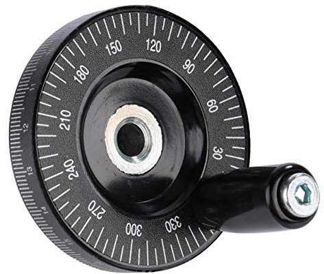 Volant rond durable, volant à échelle solide, pour tours de fraiseuse