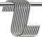 GYUEE Stainless Steel Meat Hooks, 20Pcs, S-Shaped, Wall Mount, Heavy Duty, 15CM, for Kitchen, Smoking, Drying, Storage