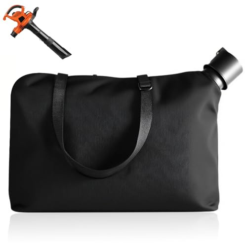 MWEDP 90560020-01 Sac à bandoulière pour souffleur de Feuilles Compatible avec Black & Decker 90560020 90539053 Blower Vac Model BV3600 BV3800 BV5600 BV6000 LH4500