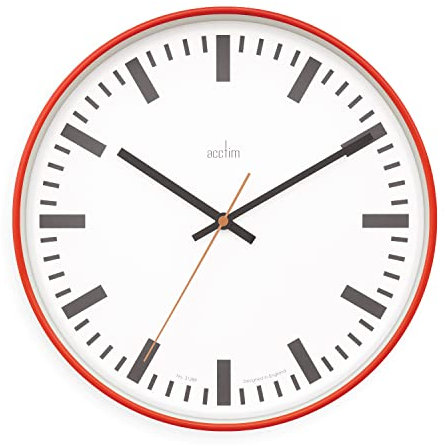 Acctim Victor 30cm Bright Station Wall Clock (Jam)
