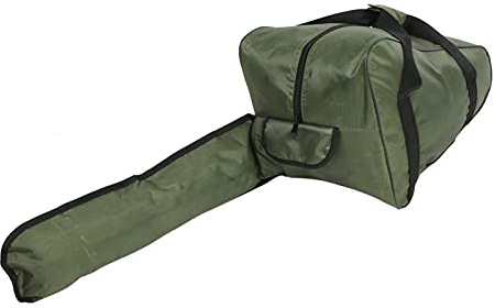Pilipane Borsa Imbottita per Motosega, Custodia per Motosega, Supporto Portatile per Motosega, Borsa Portatile in Tessuto Oxford Impermeabile per Taglialegna(22-Verde)