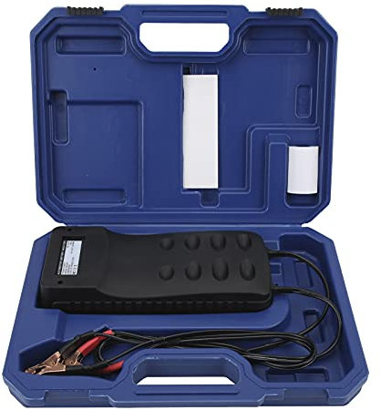 Vomeko Car Battery Tester 12V 24VLoad Tester, BT900,LCD Digital Charging System Analyzer with Printer