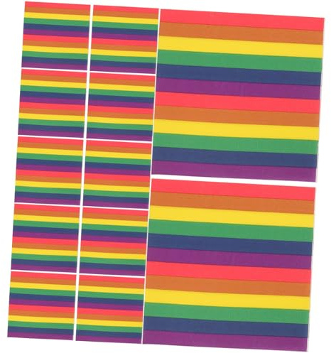 WRITWAA 4taschen Beutel Einweg-seidenpapierservietten Mit Regenbogenmuster Partyzubehör Für Hochzeiten Und Feiern Dekorative Servietten Für Tischdekoration
