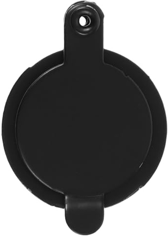 Door Peephole Cover Privacy Protector Copper Black for Home | Easy Installation, Blocks and Opens Viewer, Apartment Door Use, Compact Accessory, Black Finish