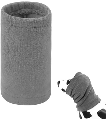 Paraorecchie Cane, Paraorecchie per Cani, Scaldacollo per Dog, Copri Orecchie per Dog, Cuffie Per Cani Antirumore per Alleviare l'ansia e Calmante, Paraorecchie per Animali Domestici(Grigio)