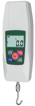 Dinamometro digitale, Misuratore di forza digitale, misuratore spinta e trazione, mini dinamometro N Kg Lb Oz 500 N/50 kg/110 libbre/1800 oz 50 N/5 kg/11 libbre,Unità Di Misura Portatili(50N)