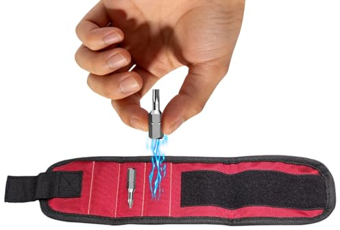 Magnetisches Armband Für Schrauben Kleine Magnetisches Aufbewahrungsarmband | Schrauben Organizer Für Neujahrsfest Feiertag Geburtstag Weihnachtsfest Onkel Ehemann Vater Großvater