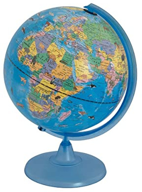 Ryman Illuminated Zoo Animals Globe 25cm