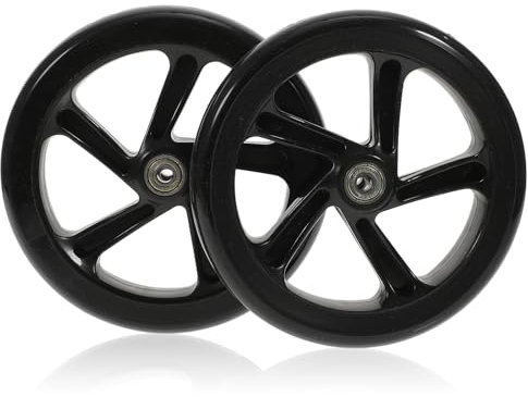 VICASKY PU Rollerrad PU Rollerrad 2Pcs Roller Ersatz Stunt Scooter 180MM Verschleiß- Lager für Tretroller Zubehör Rollerteile
