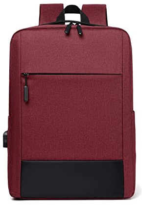 FANDARE Mochila Laptop Mochila Negocio Hombre Mujer Multiusos Mochilas Universidad con Puerto USB Mochila Portatil Bolsas Escolares para Laptop de 15.6 Pulgadas Mochila Trabajo Diario Viaje Escolares