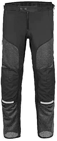 SPIDI Super Net Pantaloni tessili da moto, nero, L