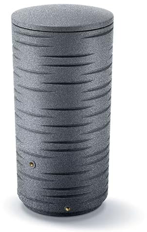 FLORANTIA Regentonne Savona 410 Liter Granit grau