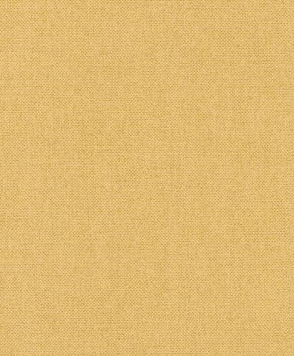 Rasch Tapeten 312195 - Unitapete aus Vlies in Gelb aus der Kollektion Color your life - 10,05 m x 0,53 m (LxB)
