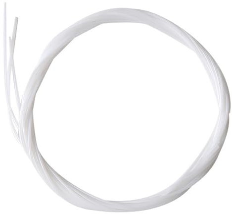 Ukulelensaiten, Set für Ukulelen-Saiten, weiße Nylon-Saiten, Ersatzteil, Zubehör, Ukulele, lebendiger und klarer Klang, für verschiedene Modelle, 3 Stück