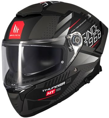 MT Thunder 4 SV Integral Helmet Luminence matt black