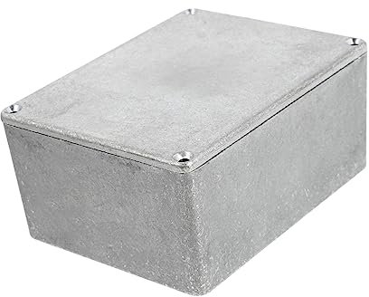 YARNOW Aluminiumbox Für Gitarre Stompbox-gehäuse Gitarrenpedalgehäuse Diecast Stompbox Ersatz Für Gitarrenpedalgehäuse Materialien Sicher Und Umweltfreundlich Oberfläche Poliert Und